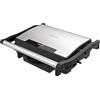Griglia Elettrica Piastra E Tostapane Rock'Ngrill Rapid. 1500W, Superficie 24,5