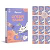 Record - Cream Shake Snack Cremoso per Gatti al Salmone e Catnip, 12 Pack (7 Stick da 12 g) Monoproteico Grain Free, Senza Zuccheri, Alta Appetibilità, con Catnip Naturale