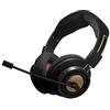 Gioteck TX40 - Cuffie Gaming, Cavo Audio Jack 3,5 mm, Cancellazione del Rumore, Controllo del Volume, Archetto Regolabile, Adatte per PS5 Switch Xbox series X e PC (Nero e bronzo)