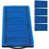 GLOGLOW Sostituzione del Filtro a Carbone del Serbatoio della Tartaruga dell'acquario 4 Pezzi Blu delle cartucce del Filtro