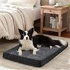 JOEJOY Cuccia Cane Interno Taglia Grande, Cuccia per Cani Ortopedico, Letto per Cani Impermeabile Sfoderabile e Lavabile, Cuscino Cane, Base Antiscivolo, Grigio, 89x56x8cm