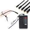 OnundOn Elettrostimolazione sessuale Set catetere uretra uomo sonde uretrali elettriche con anelli per pene uretra, dilatatori uomo, lunghezza 250 mm, Ø 4/5/6/7/8 mm