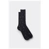 Intimissimi Calze Corte In Cotone A Fantasia Blu