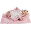 Muñecas Berbesa My Baby Reborn, bambola con Giacca Rosa