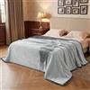 Catalonia Classy Catalonia - Coperta impermeabile di alta qualità, reversibile, in pile sherpa super morbido, foderata per canottaggio, divano, letto, campeggio, 152 x 127 cm