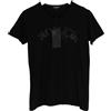 Richmond T-Shirt In Denim RICHMOND Da Uomo Taglia LARGE Manica Corta Collo A Giro Black