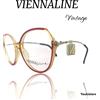 VIENNALINE 1375 30 55 20CT GOLD PLATED & Optyl VINTAGE 80s eyewer M.in Austria