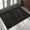 COSY HOMEER Zerbino per interni, 60 x 90 cm, lavabile, per ingresso, per cani, lavabile in lavatrice, per corridoio, cucina, porta posteriore, nero