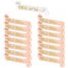 Iridsmole Set di 15 fasce di accessori per addio al nubilato, 14 fasce in oro rosa, 1 fascia bianca con scritta Bride to Be, per addio al nubilato, matrimoni, addio al nubilato, addio al nubilato