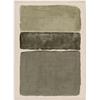 DRW Quadro Astratto Stampato in Verde e Nero e Grigio 150 x 100 x 3,8 cm