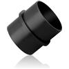BNGXR Riscaldamento Auto Canale Tubo Connettore Aria, 75 mm in Plastica Di Diametro Connettore a Canale Rotondo, Tubo di Collegamento Riscaldamento Auto per Accessori Di Riscaldamento We-Bas-To