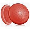 BODYMATE Pepper-RED - Cuscino per seduta con pompa di diametro 34 cm, cuscino di equilibrio, cuscino di equilibrio, cuscino per nodi, per allenamento, riabilitazione, coordinazione e allenamento