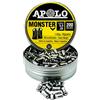 Apolo DIABOLOS Testa tonda 5,5 mm .22 200 pezzi per pistola ad aria compressa mostro