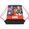 Marvel Avengers Zaino da Palestra, Zaino con Coulisse per Ragazzi, Borsa per Bagagli, Zaino da Viaggio, Regalo per Bambino e Ragazzo