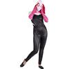 Jazwares Costume Play MARVEL Spider-Gwen Official Adult Halloween Costume - Premium Quality Hooded Jumpsuit with Pull On Fabric Mask (Extra S)