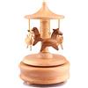 Medigy Carillon in Legno massello Carillon in Legno Carillon portagioie Regali di Compleanno Natalizio per Bambini Baby Toddle Carousel Design