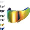 EvoParts (CNS-3 Visiera per casco Shoei Neotec 2 (no Neotec 1 e Neotec 3) pinlock ready (Rosso)