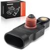 Frankberg Sensore pressione differenziale Pressione gas di scarico | Compatibile con Matiz M200 M250 Kalos KLAS Aveo/Kalos Compatto T200 Matiz M100 M150 Lacetti J200 Replace# 25184083