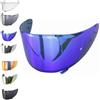EvoParts Visiera CWR-1 per casco Shoei Nxr 1 (no Nxr 2) Ryd - X Spirit 3 - Z7 - Rf1200 (Blu)