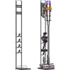 MORANGO Supporto per Aspirapolvere Compatibile con Dyson V15 V12 V11 V10 V8 V7 V6 - DC45/ DC35/ DC58/ DC59/ DC62/ DC74- Organizzatore da Pavimento con Ruote senza Forare il Muro.