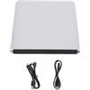 Ailgely Esterno USB3.0 Blu Ray DVD CD Masterizzatore BD Registratore Bruciatore Ad Alta velocità in Lega di Alluminio per Notebook Desktop