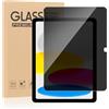 ZhuoFan Privacy Pellicola Protettiva per iPad (A16) 11a/10a Generazione (2025/2022),AntiSpy in Vetro Temperato Film,HD Anti-impronte Durezza 9H Facile Installazione Senza Bolle,Pacco da 1