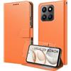 GOKEN Cover per Honor 400 Pro, Custodia Libro in Pelle