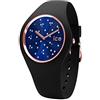 Ice-Watch - ICE cosmos Star Deep blue - Orologio nero da Donna con Cinturino in silicone - 016294 (Medium)