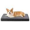 JOEJOY Cuccia Cane Interno Taglia Media, Cuccia per Cani Ortopedico, Letto per Cani Impermeabile Sfoderabile e Lavabile, Cuscino Cane, Base Antiscivolo, Grigio, 74x46x7.5cm