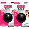 KONG Extreme Ball - Giocattolo per cani, misura media/grande, 2 pezzi, colore: Nero