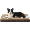 JOEJOY Cuccia Cane Interno Taglia Grande, Cuccia per Cani Ortopedico, Letto per Cani Impermeabile Sfoderabile e Lavabile, Cuscino Cane, Base Antiscivolo, Marrone, 89x56x8cm