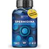 VIVACAPS Spermidina integratore alto dosaggio 6mg per dose giornaliera 120cps 1 al giorno, integratore antiossidante supporta i processi cellulari legati alla longevità - Made in italy