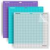 WORKLION Tappetino da taglio 30,5 x 30,5 cm per Silhouette Cameo (3 tappetini - StandardGrip, LightGrip, StrongGrip), adesivo resistente, antiscivolo, tappetini di ricambio per Silhouette Cameo 4/3/2