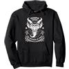 Karmpus Night Holiday Outfit for Krampus Devil Worshoper Crampus Brama soffrire Krampus Felpa con Cappuccio, Unisex per Adulti, Nero, S