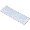 Keple Piastra di Giunzione per Traversine 40x160x2 mm Piastra di Giunzione Piana Staffe per Legno per la Riparazione e Fissaggio in Acciaio Zincato Piatta Staffa Forata Connettore Piatto (10pezzi)