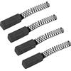 PATIKIL 4mm x 4mm x 13mm Carbonio Spazzola, Spazzola di Carbone di Ricambio, 2pz Alimentazione Utensile Sostituzione Riparazione Parte Carboncini Motore Elettrico per Elettrico Motore