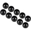 CoCud Termoindurente Sfera Pomelli, M8 Femmina Filetto 25mm Diametro, Plastica Metrico Mano Vite Impugnatura Nero - (Applicazioni: per Tornio Macchine Leva Maniglia), 10-pz