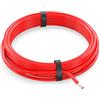 AUPROTEC Cavo unipolare 4,0 mm² Filo elettrico ad anello: 5m, rosso