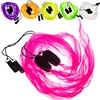 Juggle Dream Set di Scarf Bolas Flag Poi - Pratica di Giocolazione, Soft-Pois - Spiral Pois Kit con video di apprendimento online (rosa)