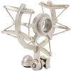 Plyisty Supporto Antiurto per Microfono, Supporto Antivibrante Spider da 25 Mm, Supporto con Clip per Microfono per Neumann TLM103, TLM193, TLM127, TLM170, MK4