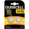 DURACELL 2 BATTERIE LITHIUM CR2016 3V