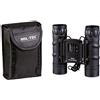 MIL-TEC BINOCOLO COMPACT 10X25 NERO CON CUSTODIA IN CORDURA