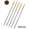 EK ARCHERY RESEARCH 5 FRECCE IN ALLUMINIO DA 30 2117 PER TIRO CON ARCO