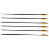 FLYTECH 6 FRECCE FT DA 31IN FIBRA CON PUNTA PER TIRO CON ARCO