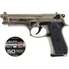 BRUNI 92 NIKEL 8MM A SALVE COMPRESA DI 50 CARTUCCE