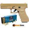 BRUNI PISTOLA A SALVE GAP DESERT 9MM COMPRESO 50 CARTUCCE