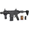 ARES AMOEBA M4 AM-015 STUBBY TACTICAL RIS NERO VSPACK