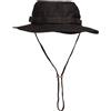 MIL-TEC CAPPELLO CON FALDA IN COTONE NERO