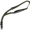 ROYAL CINGHIA TRACOLLA VERDE A UN PUNTO IN CORDURA ELASTICIZZATA