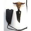 V-STORM COLLANA BUFALO CON COLTELLO E CUSTODIA